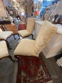 4 sedie Bergère in stile Luigi XV