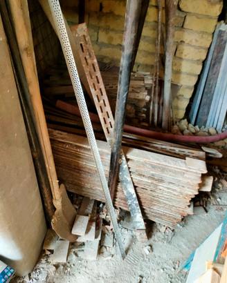 GRATIS Tavole in legno per ponteggio più altri