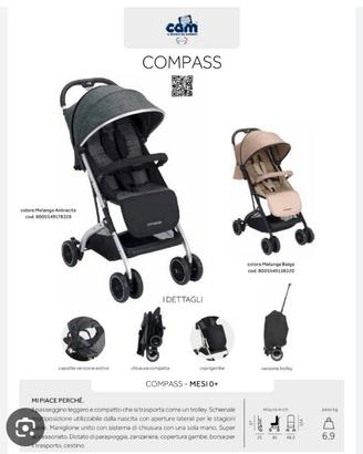 passeggino CAM compass