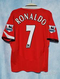 Maglia Man utd 2005-2006 Ronaldo 7 M originale 