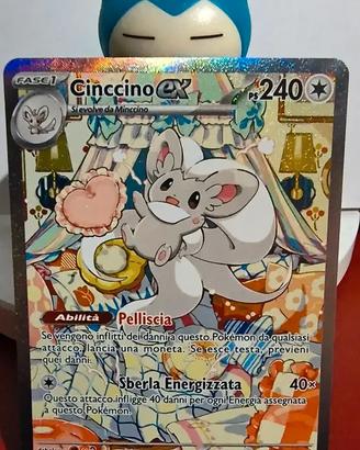 Pokemon Card Cinccino ex 119/086 CRI ITA