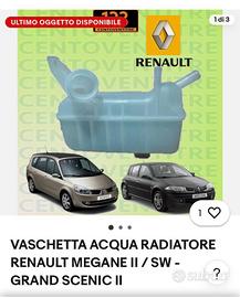 Vaschetta acqua radiatore renault scenic 2