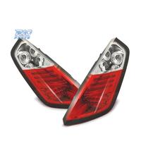 FANALI FIAT GRANDE PUNTO 05-09 LED ROSSO CROMATO