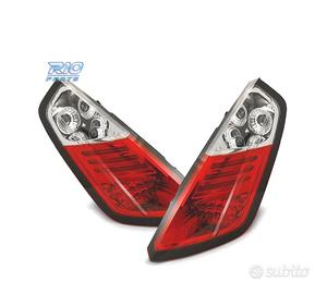 FANALI FIAT GRANDE PUNTO 05-09 LED ROSSO CROMATO