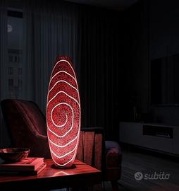 Lampada Design Moderna scultura in resina