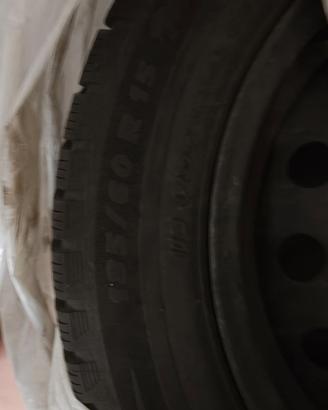 Cerchi in acciaio da 15" peugeot