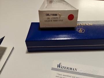 penna stilografica Waterman Exclusive Rosso Stylo