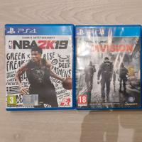 Lotto 2 giochi PS4