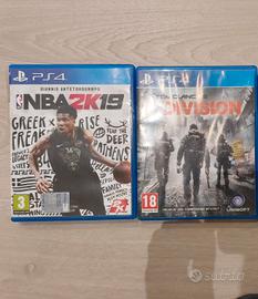 Lotto 2 giochi PS4