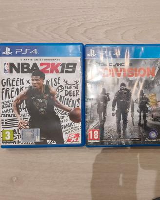 Lotto 2 giochi PS4