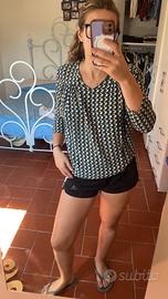 maglietta a fantasia Dixie taglia S