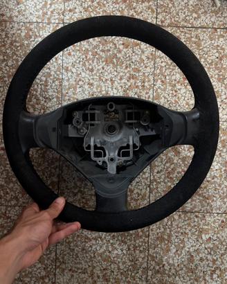 Volante peugeot 207 rivestito in finto alcantara