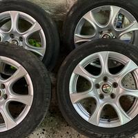 Cerchi in lega alfa romeo 159 da 16 pollici