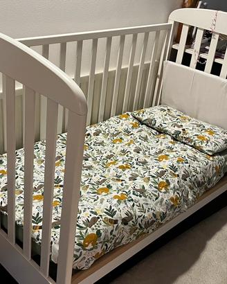 Lettino Erbesi letto 60x120 con sponde