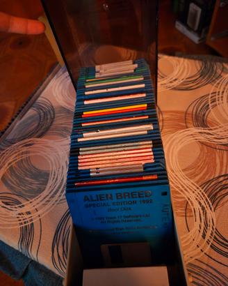 Lotto collezione giochi Commodore Amiga