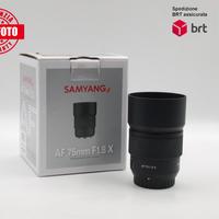 Samyang 75 F1.8 AF (Fujifilm)
