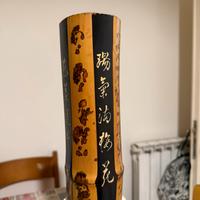 Portapennelli in bambù vintage orientale