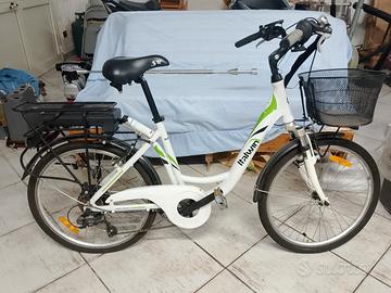 Bicicletta elettrica senza batteria 