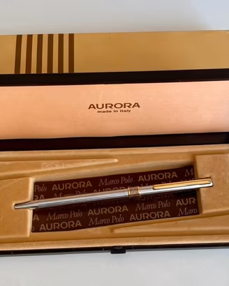 Aurora 331 Penna Sfera Vintage 80/90 nuova+scatola