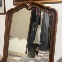 Specchio cornice legno