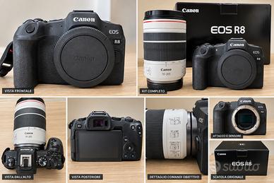 Canon EOS R8 Full Frame – condizioni eccellenti.