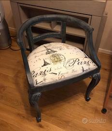 Poltroncina a pozzetto