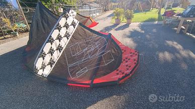 Vela Kitfactory Dragster 15m2 + barra