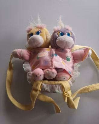 peluches Tottle Twins Mattel 1989 da collezione 