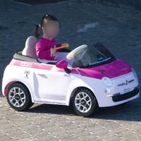 Fiat 500 elettrica peg perego con telecomando