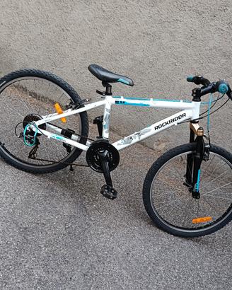 BICICLETTA IN ALLUMINIO 24 POLLICI AMMORTIZZATA 