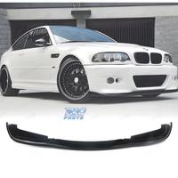SPOILER LIP BMW E46 98-07 LOOK M3 NERO LUCIDO