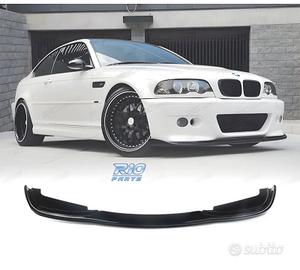 SPOILER LIP BMW E46 98-07 LOOK M3 NERO LUCIDO
