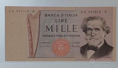 Banconote lira italiana lire 