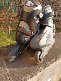 Pattini a rotelle in linea, uomo.