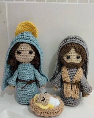 Presepe uncinetto amigurumi 