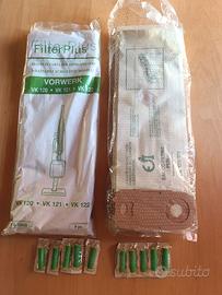 Sacchetti aspirapolvere folletto vk 120/121