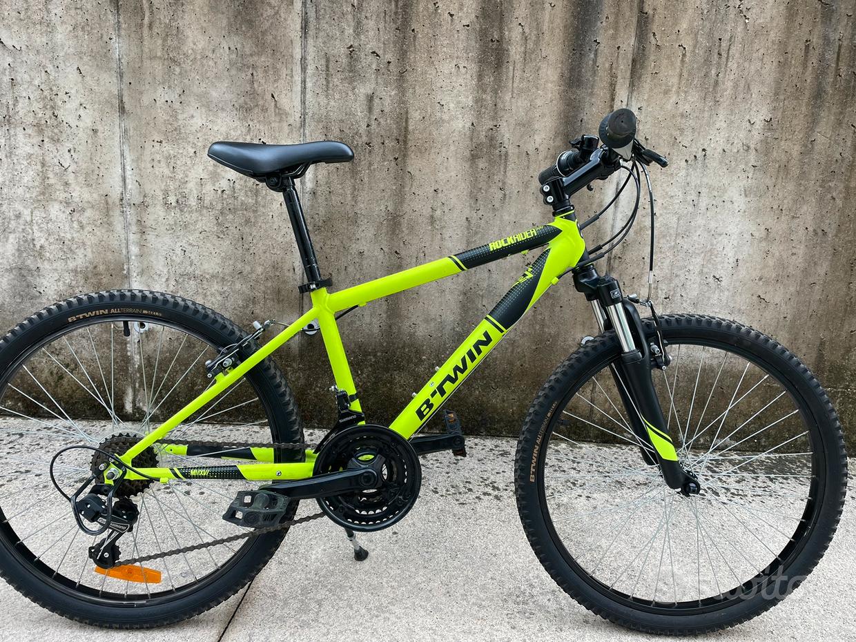 Btwin Rockrider 340 Bici Btwin Verde Acqua Vélo Rockrider 340