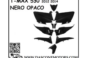 KIT CARENE TMAX 530 NERO OPACO 10 PEZZI DAL 2012 A