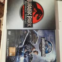 trilogia Jurassic Park+ Jurassic world originali