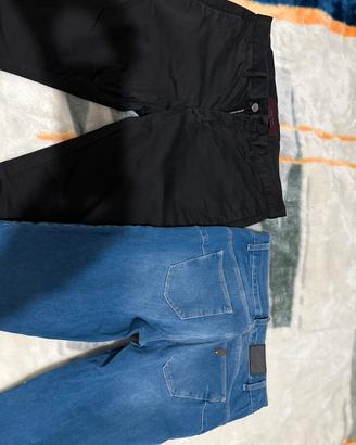 Gins donna Liujo e gins uomo Zara