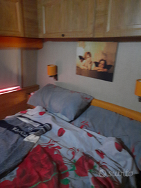 Roulotte con casetta in legno