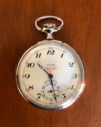 Orologio da taschino ferrovie dello stato 17 Rubis