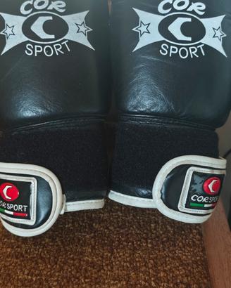 Guantoni più fasce da boxe 