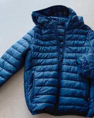 piumino leggero bambino blu