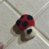 Portachiavi in lana da feltro