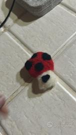 Portachiavi in lana da feltro