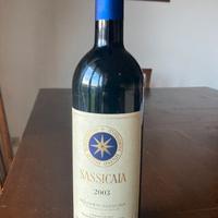 BOTTIGLIA VINO SASSICAIA
