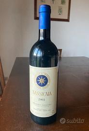 BOTTIGLIA VINO SASSICAIA