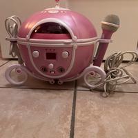 Lettore cd con microfono