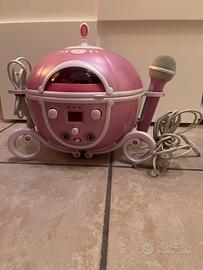 Lettore cd con microfono